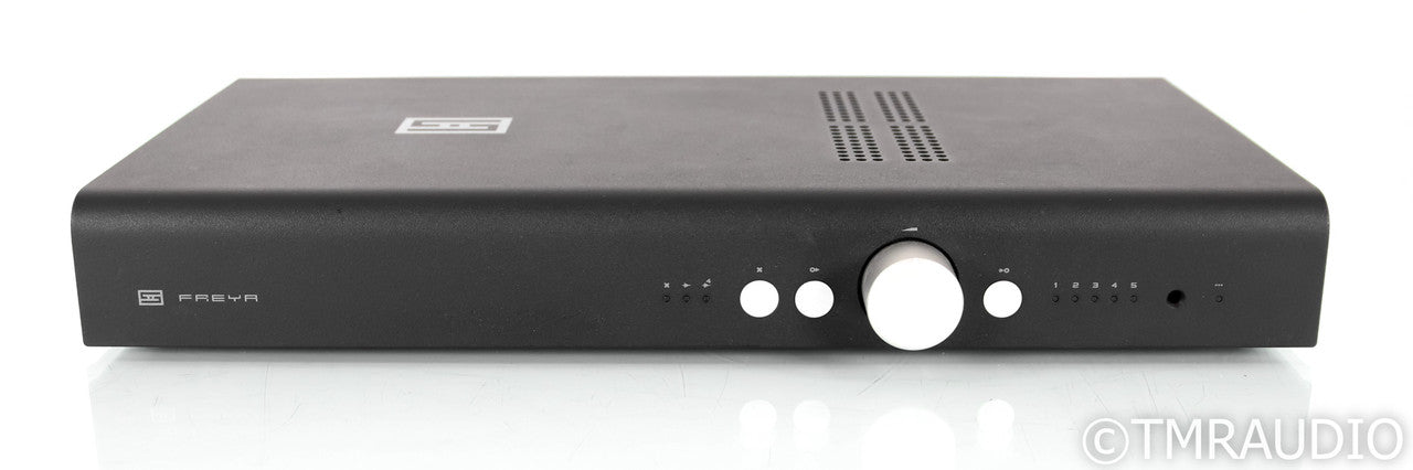 Schiit Freya S Stereo Preamplifier; Remote; Black; Solid State