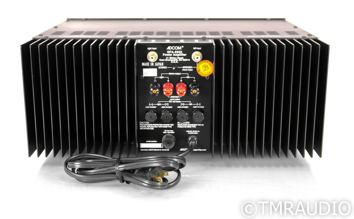 Adcom GFA-555 MkII Stereo Power Amplifier; GFA555II