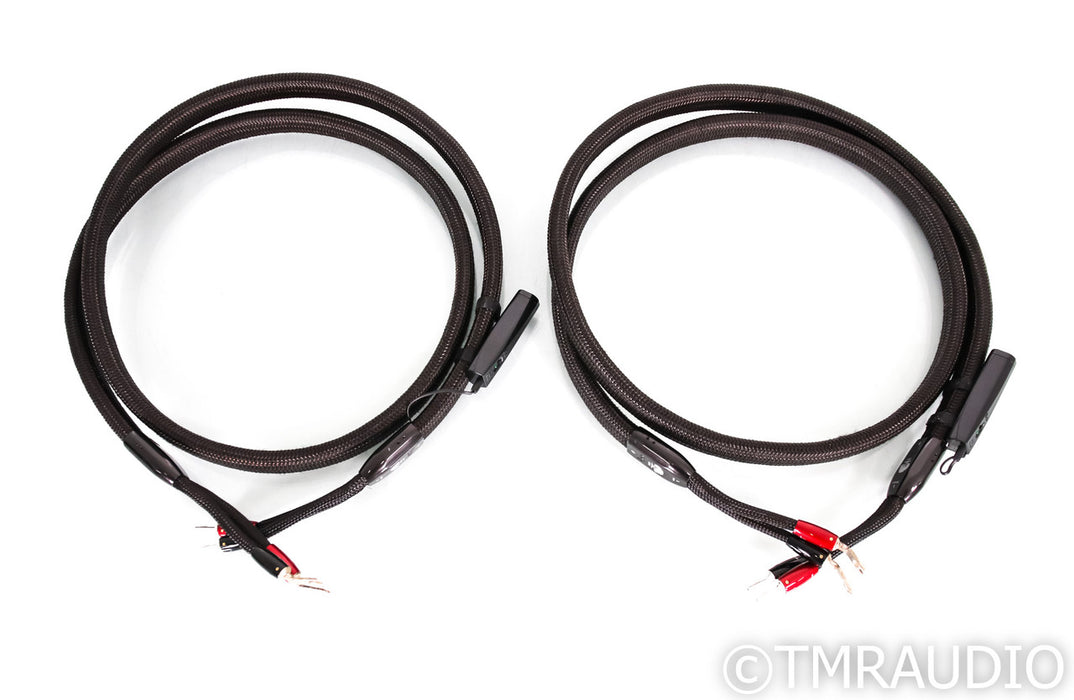 AudioQuest Oak Speaker Cables; 8ft Pair
