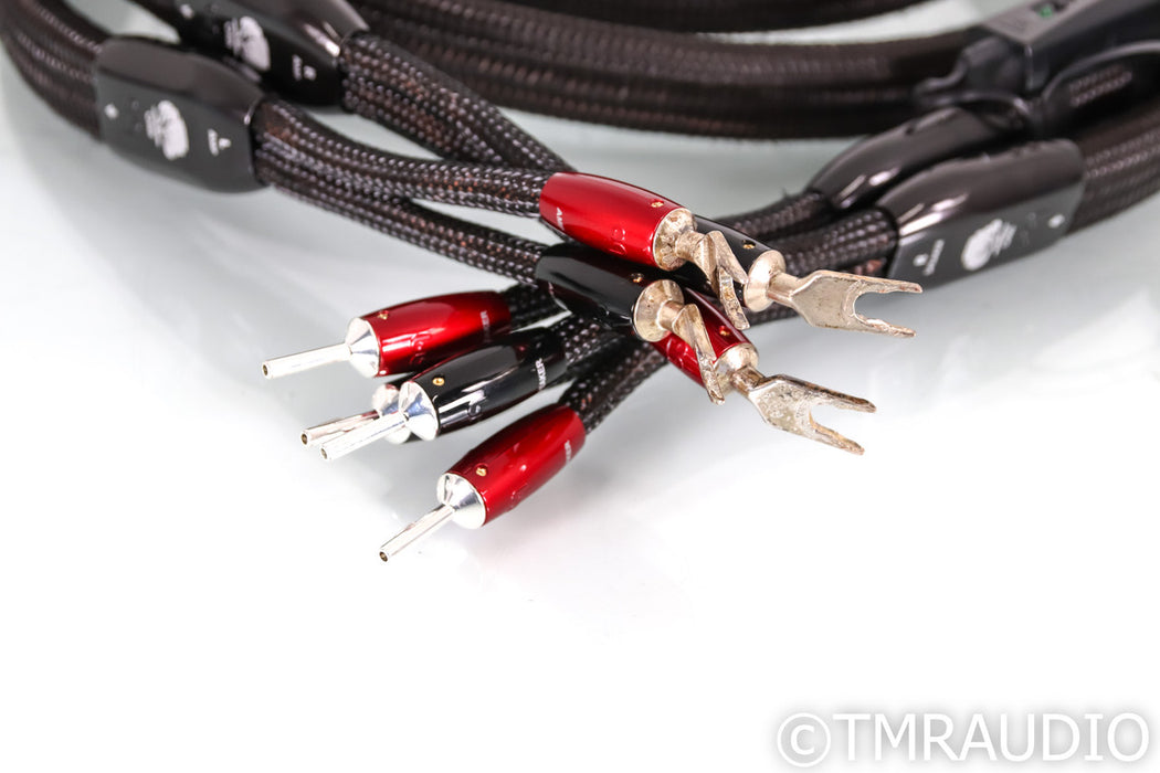 AudioQuest Oak Speaker Cables; 8ft Pair
