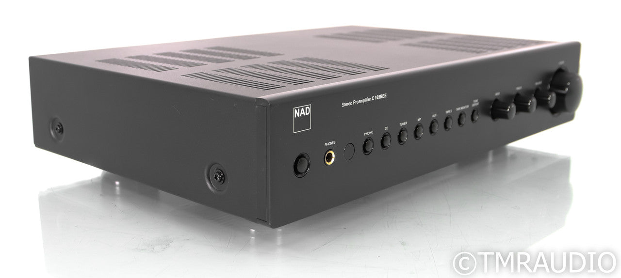 NAD C 165BEE Stereo Preamplifier; Remote; MM / MC Phono
