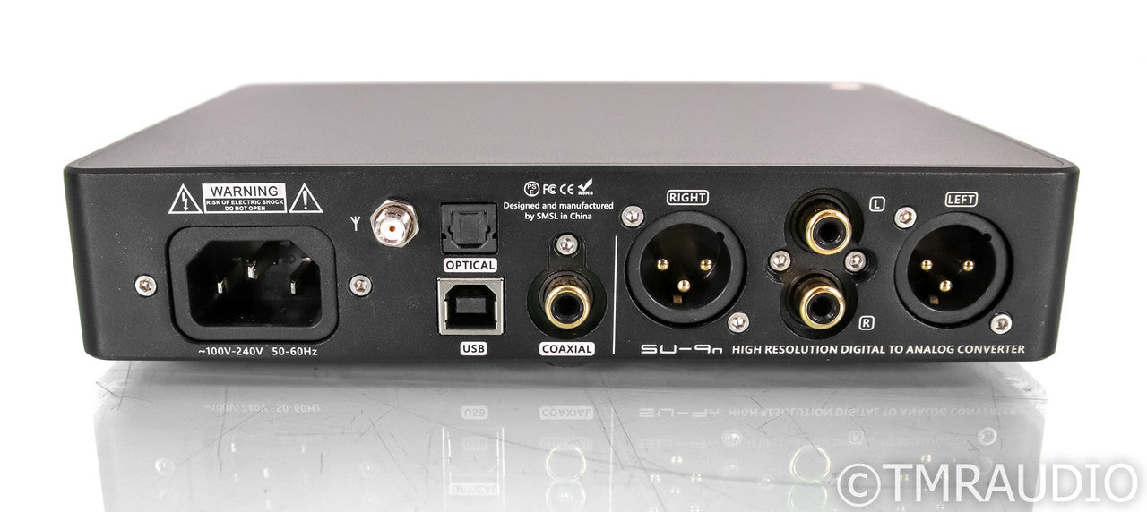 SMSL SU-9n DSD DAC; Black; Remote; SU9N; D/A Converter
