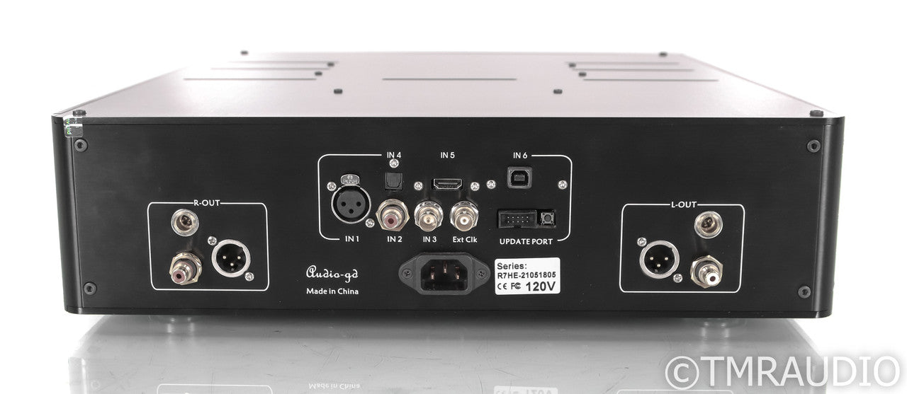 Audio-GD R7HE DAC; R-7-HE; Black; D/A Converter