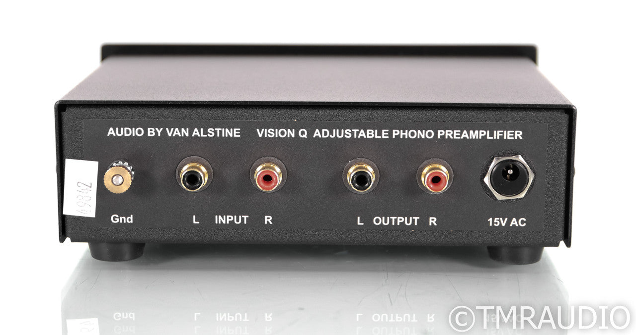 Van Alstine Vision Q MM / MC Phono Preamplifier; Black