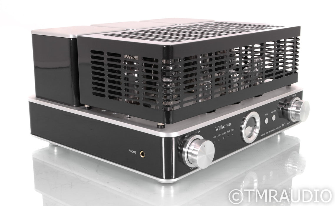 Willsenton R8 Stereo Tube Integrated Amplifer; Remote; Silver; R-8