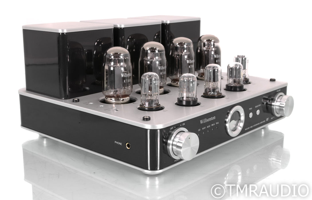 Willsenton R8 Stereo Tube Integrated Amplifer; Remote; Silver; R-8