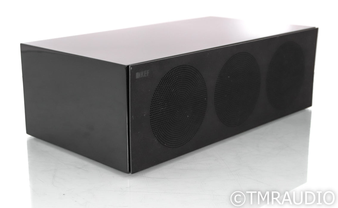 KEF R2c Center Channel Speaker; Gloss Black