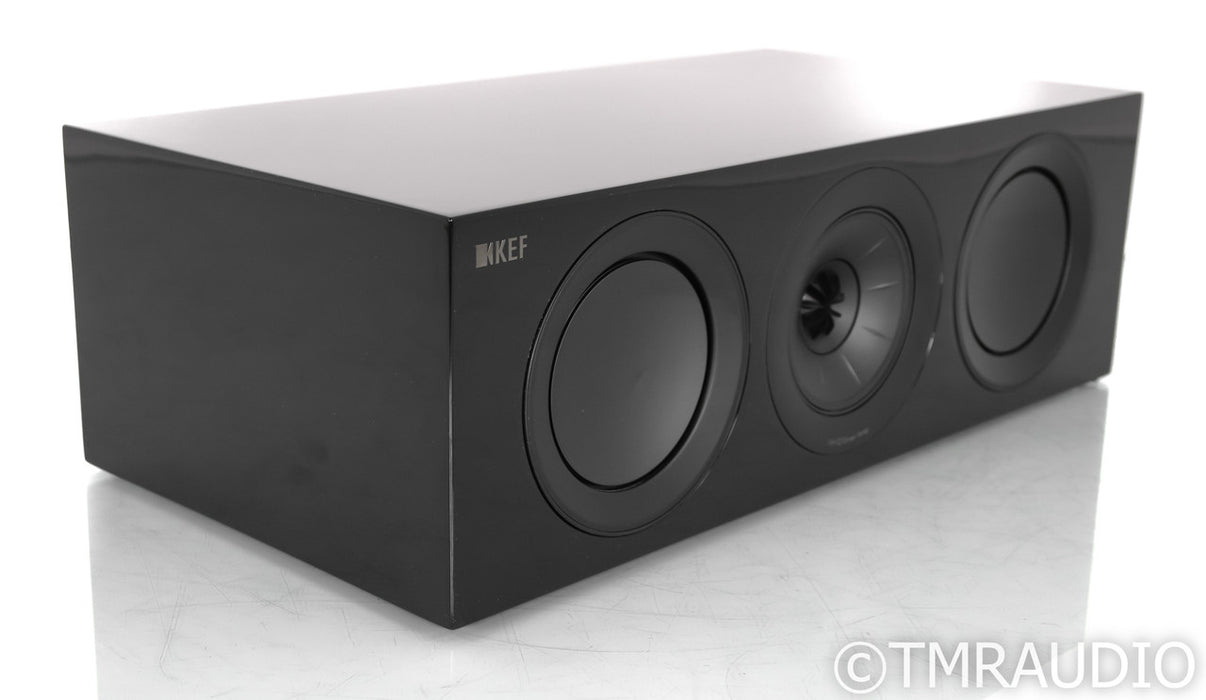 KEF R2c Center Channel Speaker; Gloss Black