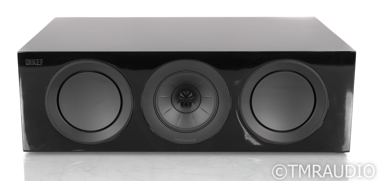 KEF R2c Center Channel Speaker; Gloss Black