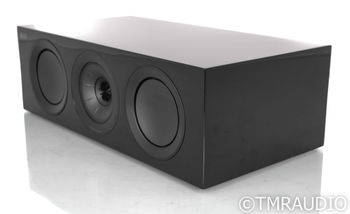KEF R2c Center Channel Speaker; Gloss Black