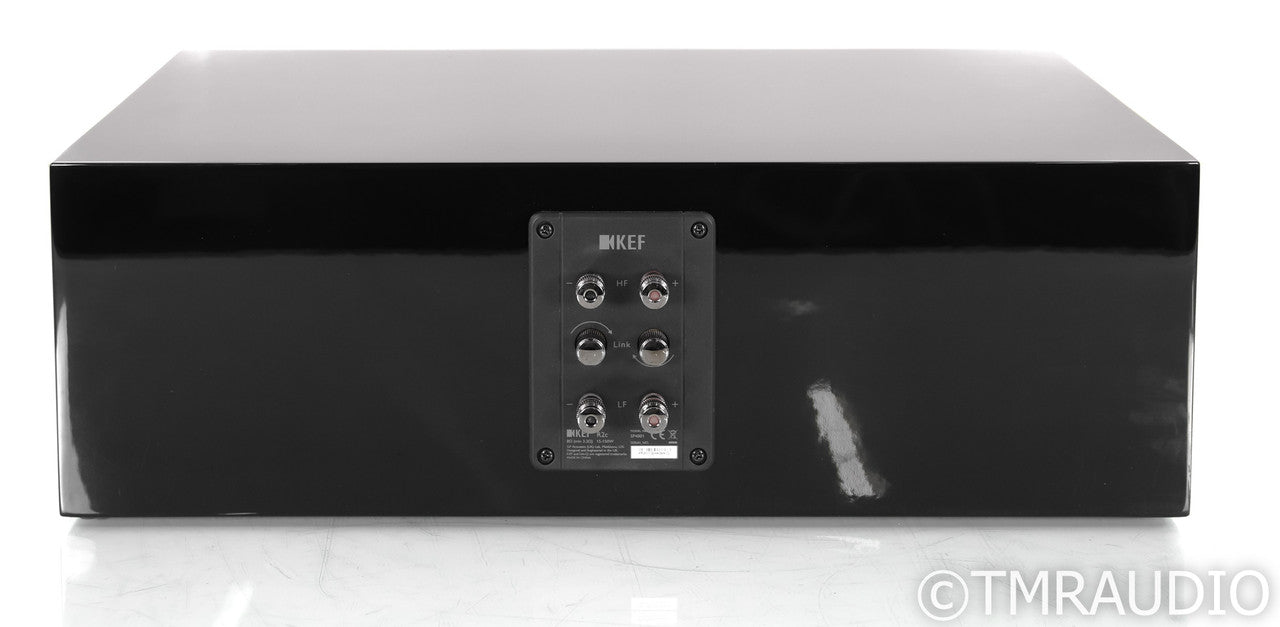 KEF R2c Center Channel Speaker; Gloss Black
