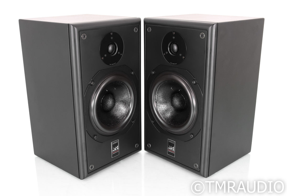 ATC SCM12 Pro Bookshelf Speakers; Black Pair; SCM-12 — The Music Room
