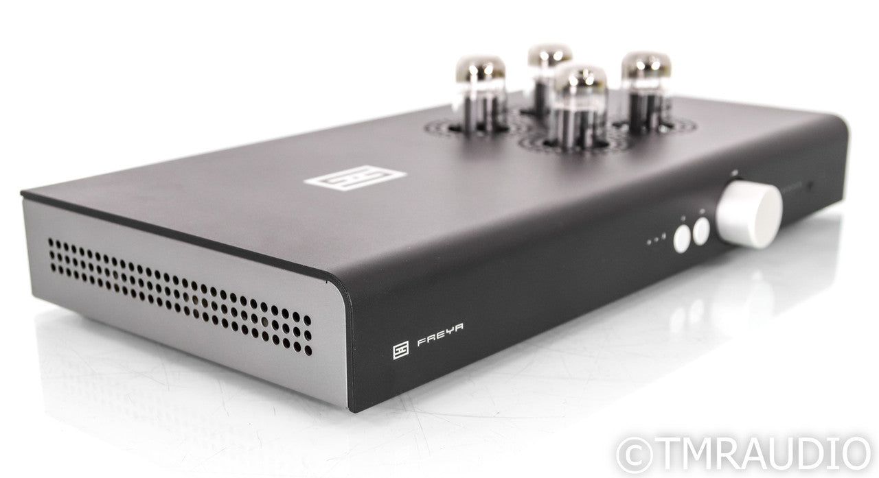Schiit Freya+ Stereo Tube Hybrid Preamplifier; Black; Remote; Plus
