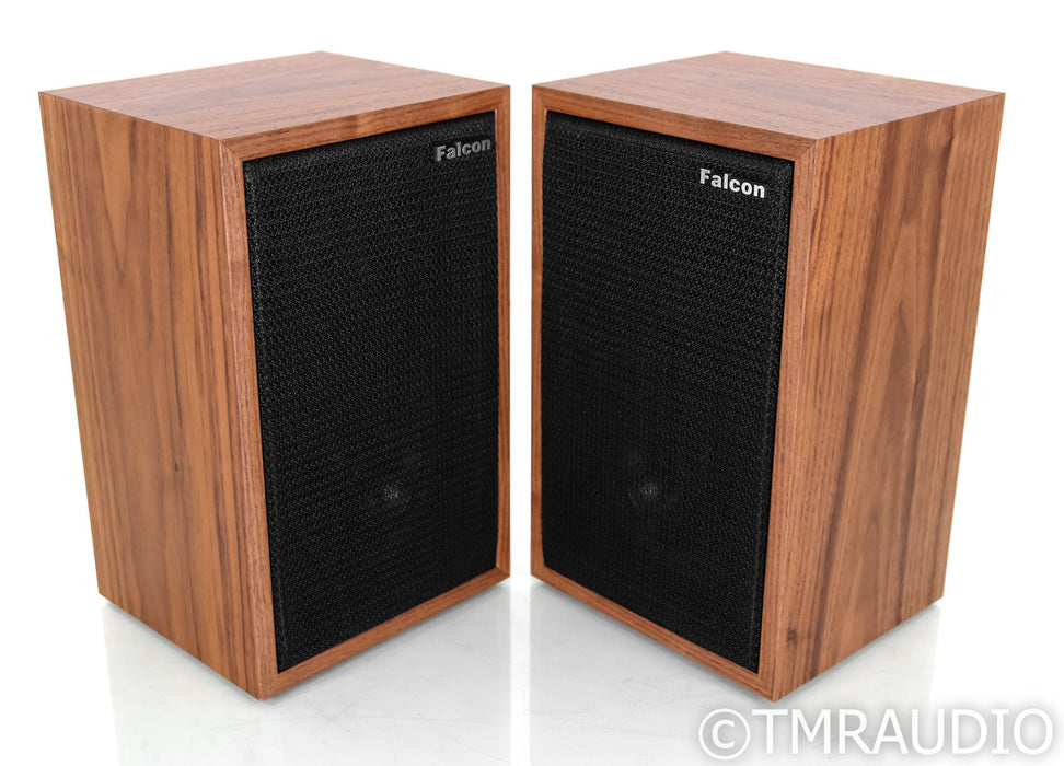 Falcon LS3/5A Gold Badge Bookshelf Speakers; LS-5 3A; Walnut Pair