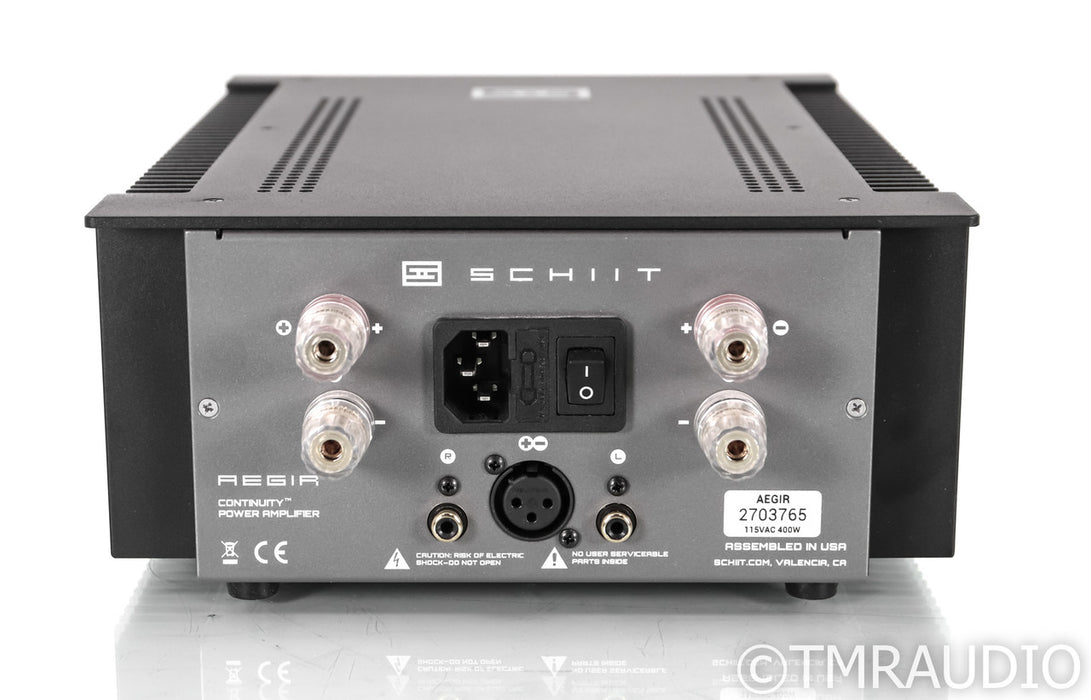 Shiit Aegir Stereo Power Amplifier; Black