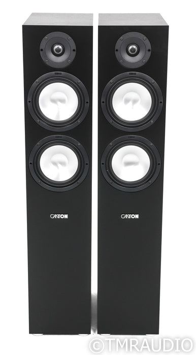 Canton GLE 476.2 Floorstanding Speakers; Black Pair