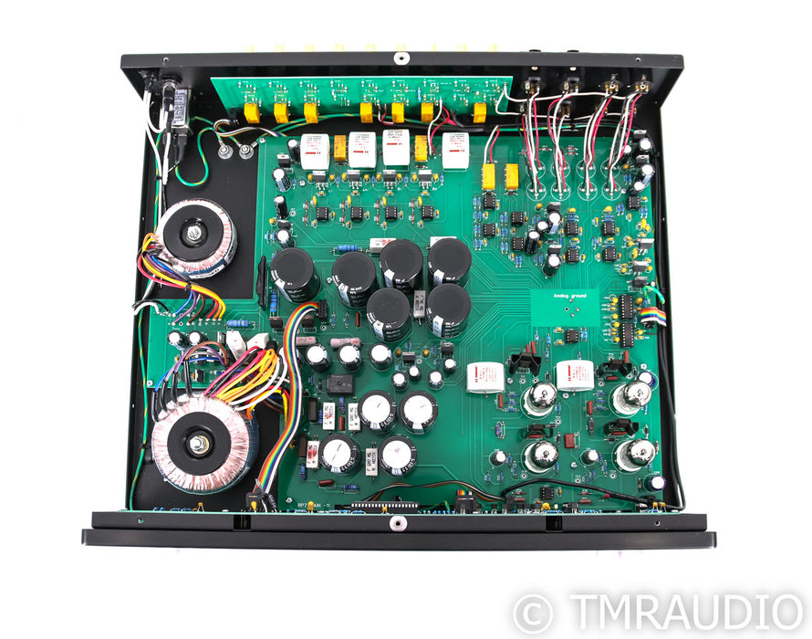 Rogue Audio RP-7 Stereo Tube Preamplifier; Remote; RP7; Black