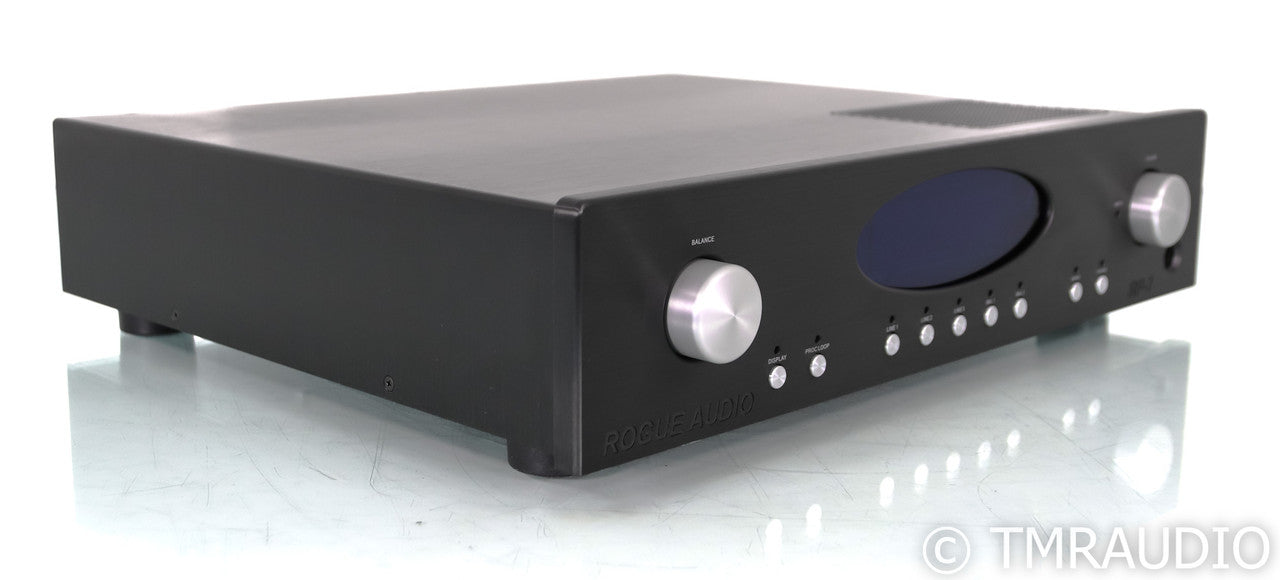 Rogue Audio RP-7 Stereo Tube Preamplifier; Remote; RP7; Black