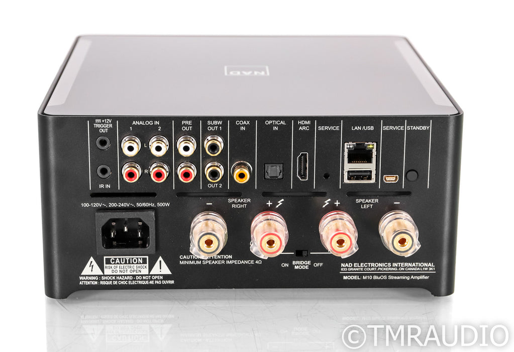 NAD M10 Wireless Streaming Integrated Amplifier; M-10; BluOS; V1