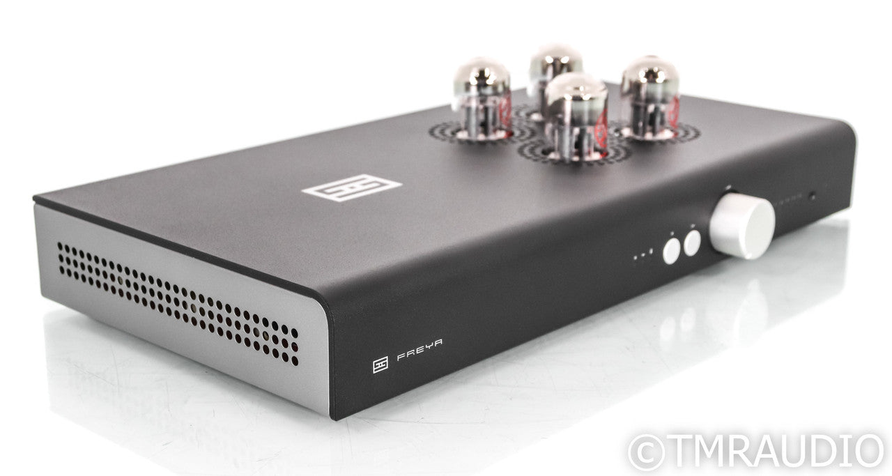 Schiit Freya+ Stereo Tube Hybrid Preamplifier; Black; Remote
