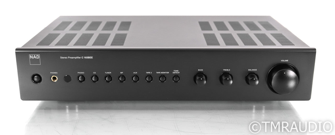 NAD C 165BEE Stereo Preamplifier; C165BEE; Remote; MM / MC Phono