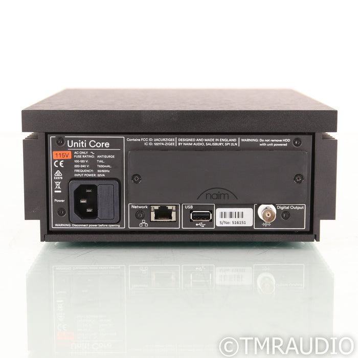 Naim Uniti Core HDD Music Server / CD Ripper; (Open Box)