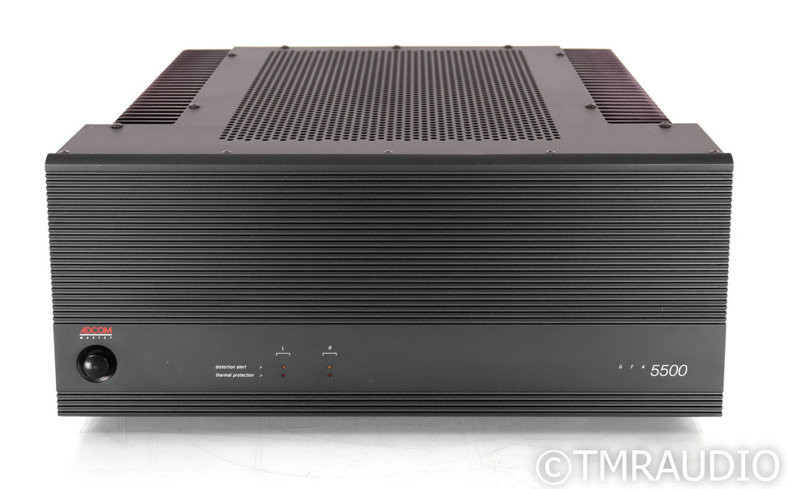 Adcom GFA-5500 Stereo Power Amplifier; Black; GFA5500