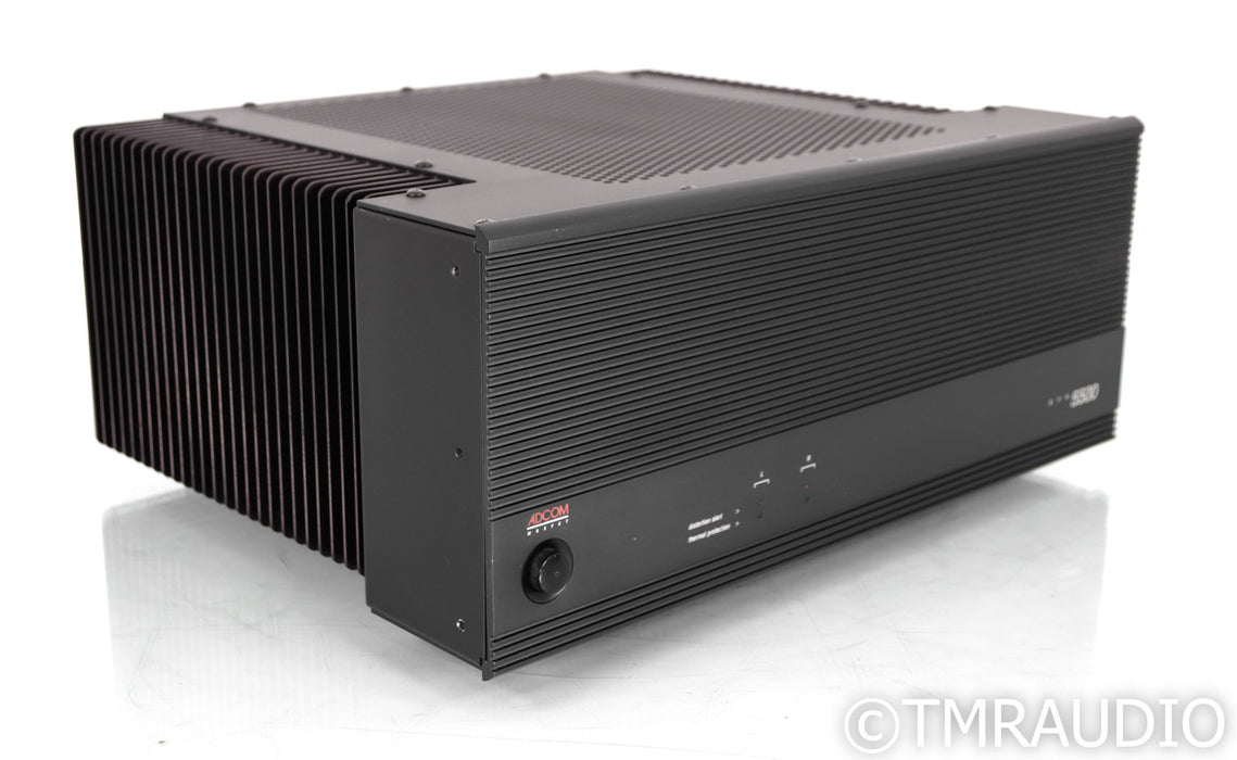 Adcom GFA-5500 Stereo Power Amplifier; Black; GFA5500