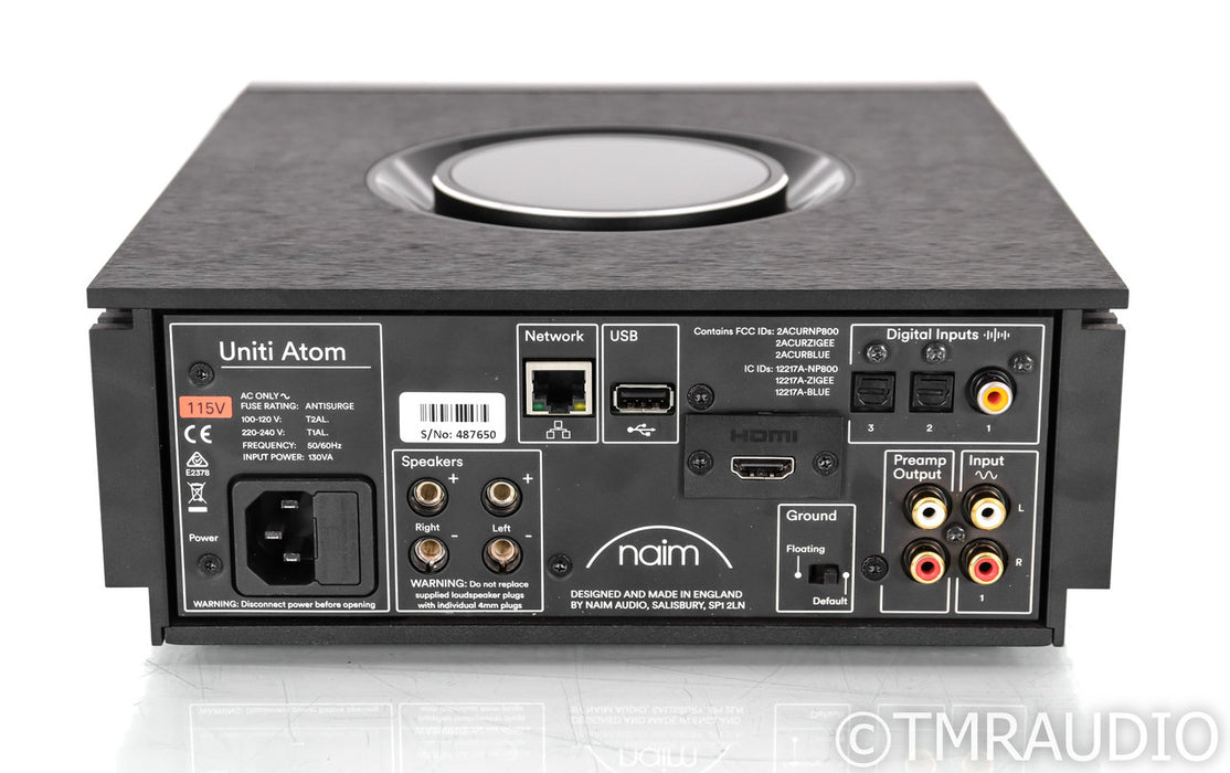 Naim Uniti Atom Wireless Streaming Integrated Amplifier; Remote (1/7)