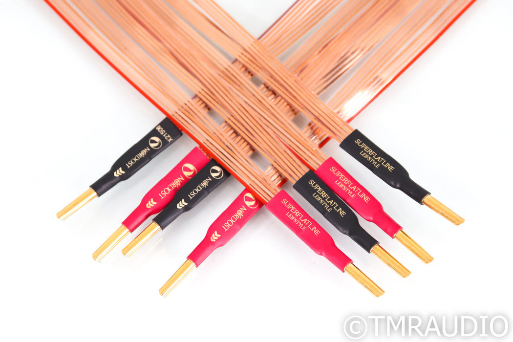 Nordost Leifstyle SuperFlatline Speaker Cables; 3m Pair (Open Box)