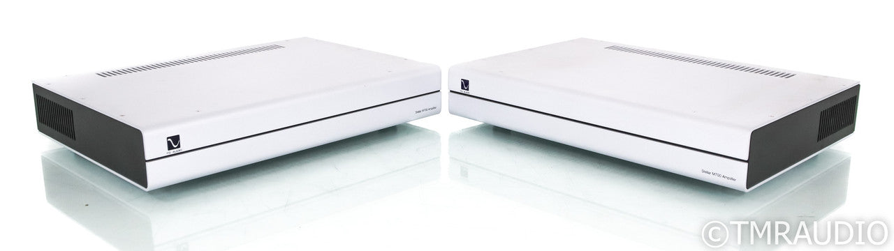 PS Audio Stellar M700 Mono Power Amplifiers; Silver (Used)