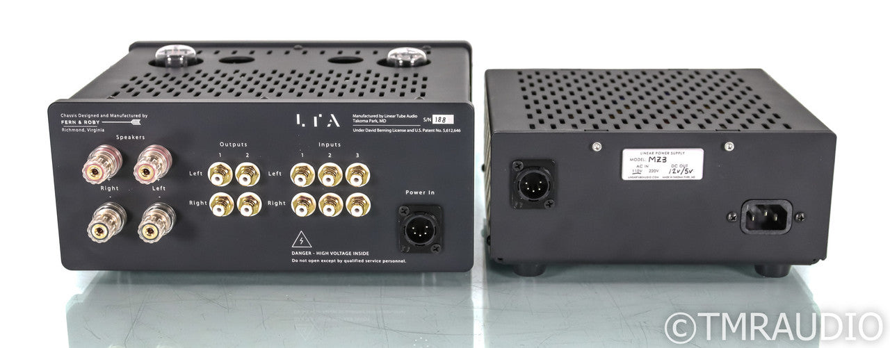 LTA Microzotl MZ3 Tube Headphone/ Integrated Amplifier; Remote; LPS