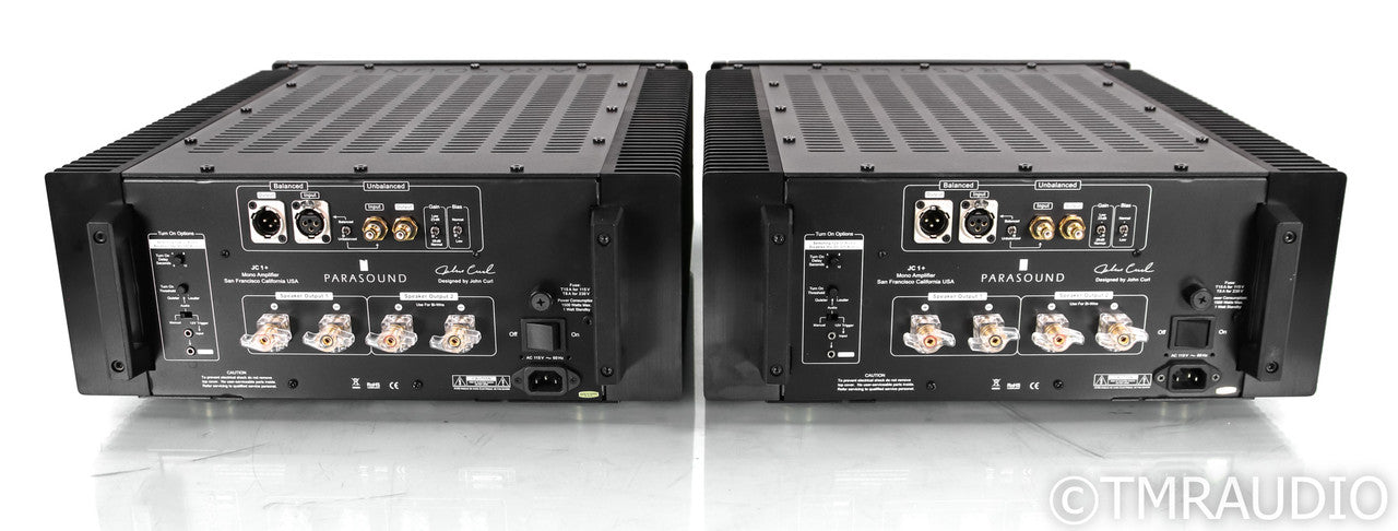 Parasound Halo JC1+ Mono Power Amplifiers; Black Pair