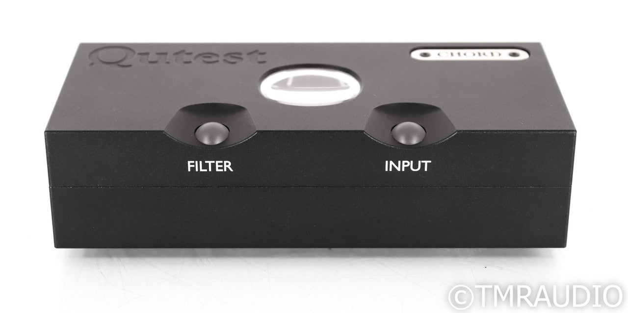 Chord Electronics Quetest DSD DAC; D/A Converter; Black