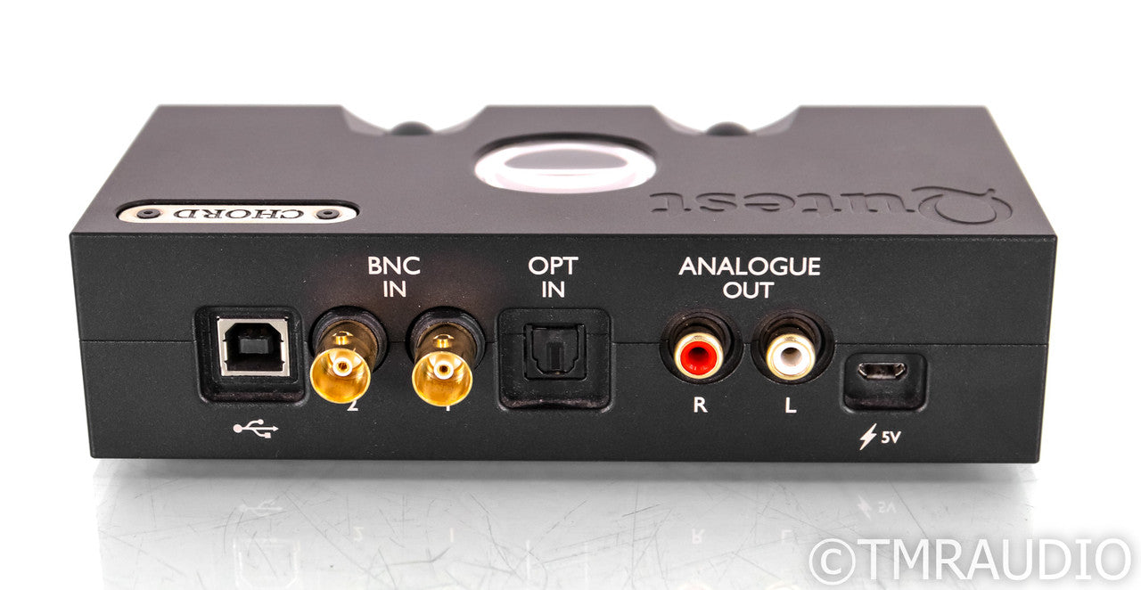 Chord Electronics Quetest DSD DAC; D/A Converter; Black