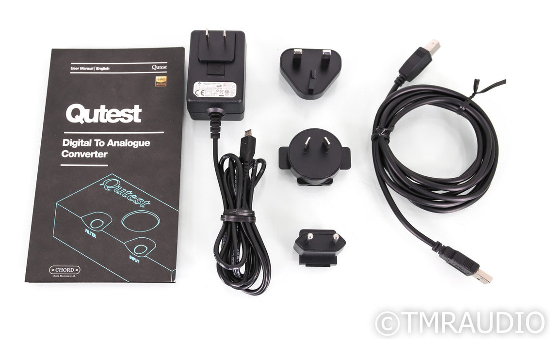 Chord Electronics Quetest DSD DAC; D/A Converter; Black