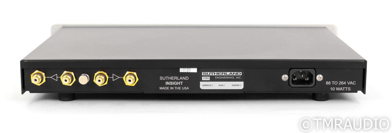 Sutherland Insight MM / MC Phono Preamplifier; Silver