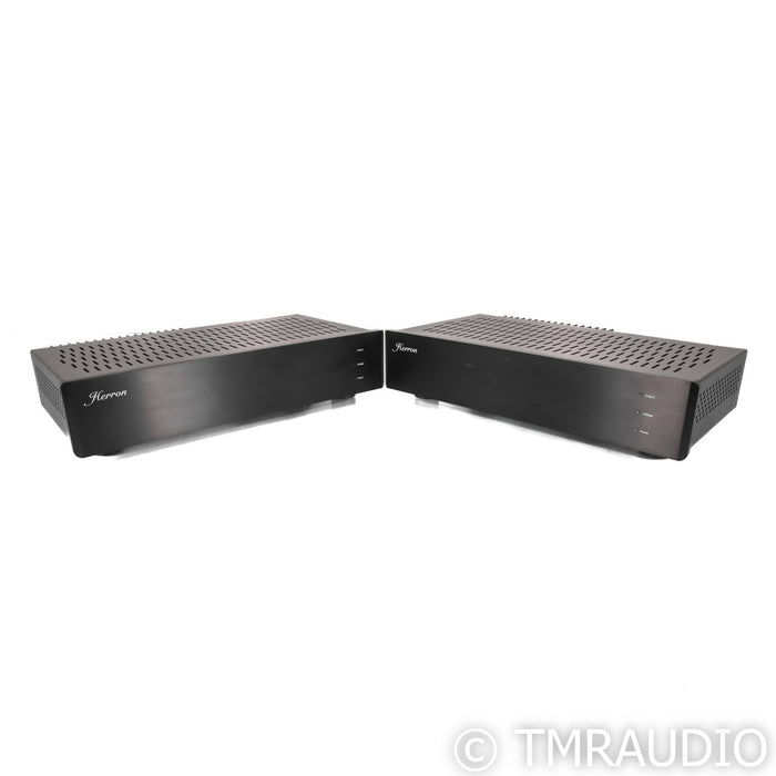 Herron Audio M1A Mono Power Amplifier; Black Pair