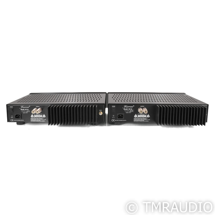 Herron Audio M1A Mono Power Amplifier; Black Pair