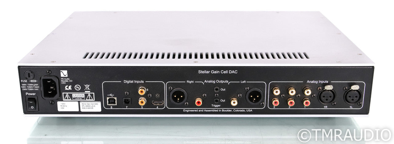 PS Audio Stellar Gain Cell DAC; Silver; D/A Converter; Remote (Used)