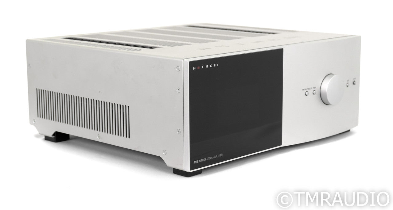 Anthem STR Stereo Integrated Amplifier; Silver; Remote; MM / MC Phono