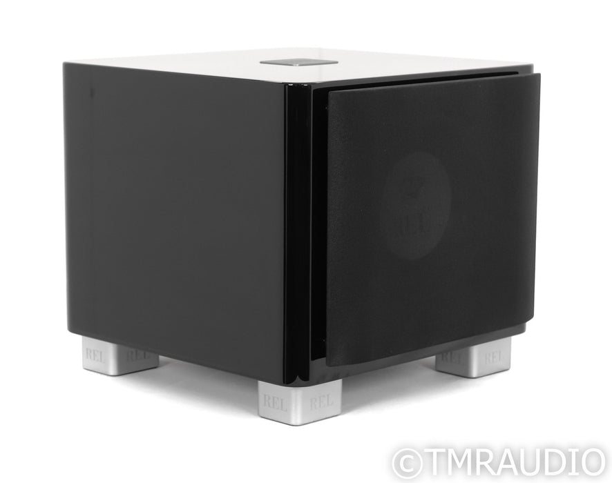 REL T/7x 8" Powered Subwoofer; High Gloss Black