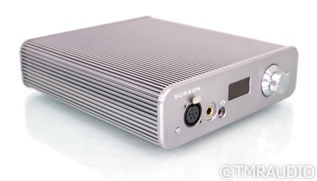 Burson Audio Soloist 3X Performance Headphone Amplifier; Silver; Remote