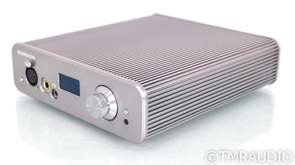 Burson Audio Soloist 3X Performance Headphone Amplifier; Silver; Remote