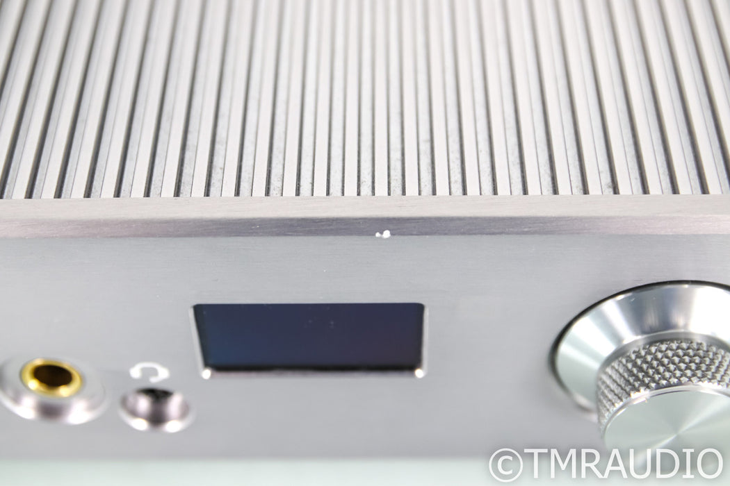 Burson Audio Soloist 3X Performance Headphone Amplifier; Silver; Remote
