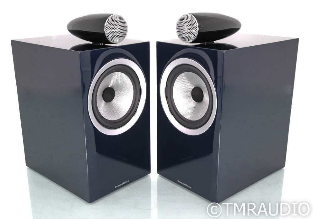B&W 705 Signature Bookshelf Speakers; Midnight Blue Pair