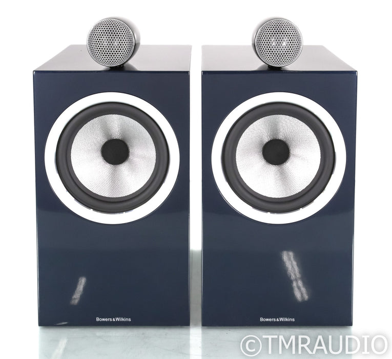 B&W 705 Signature Bookshelf Speakers; Midnight Blue Pair