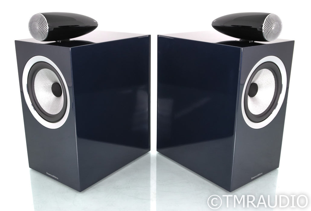 B&W 705 Signature Bookshelf Speakers; Midnight Blue Pair