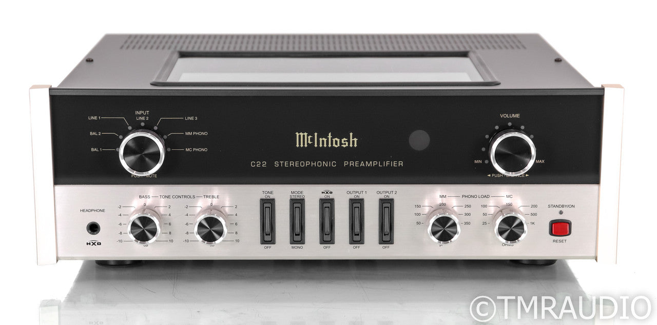 McIntosh C22 MKV Stereo Tube Preamplifier; Remote; C-22 Mk5; MM / MC Phono