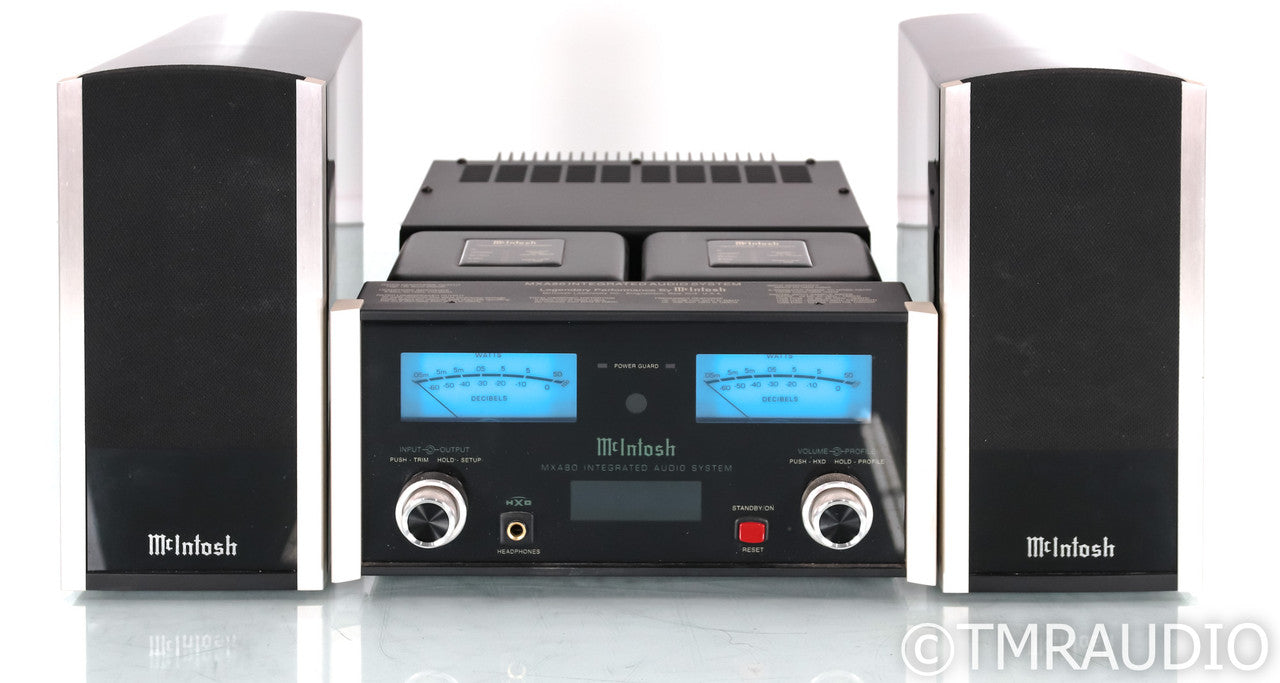 McIntosh MXA80 All-In-One Stereo System; Integrated Amplifier; Speaker Pair